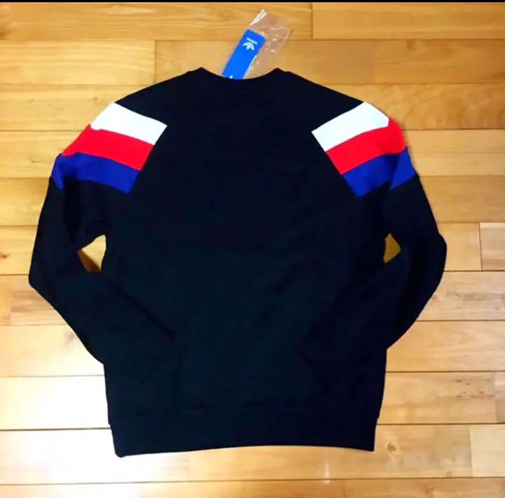 のサイズ 新品未使用 adidas originals アディダス トレーナー pTEH0-m70406872057 希少 のままクロ