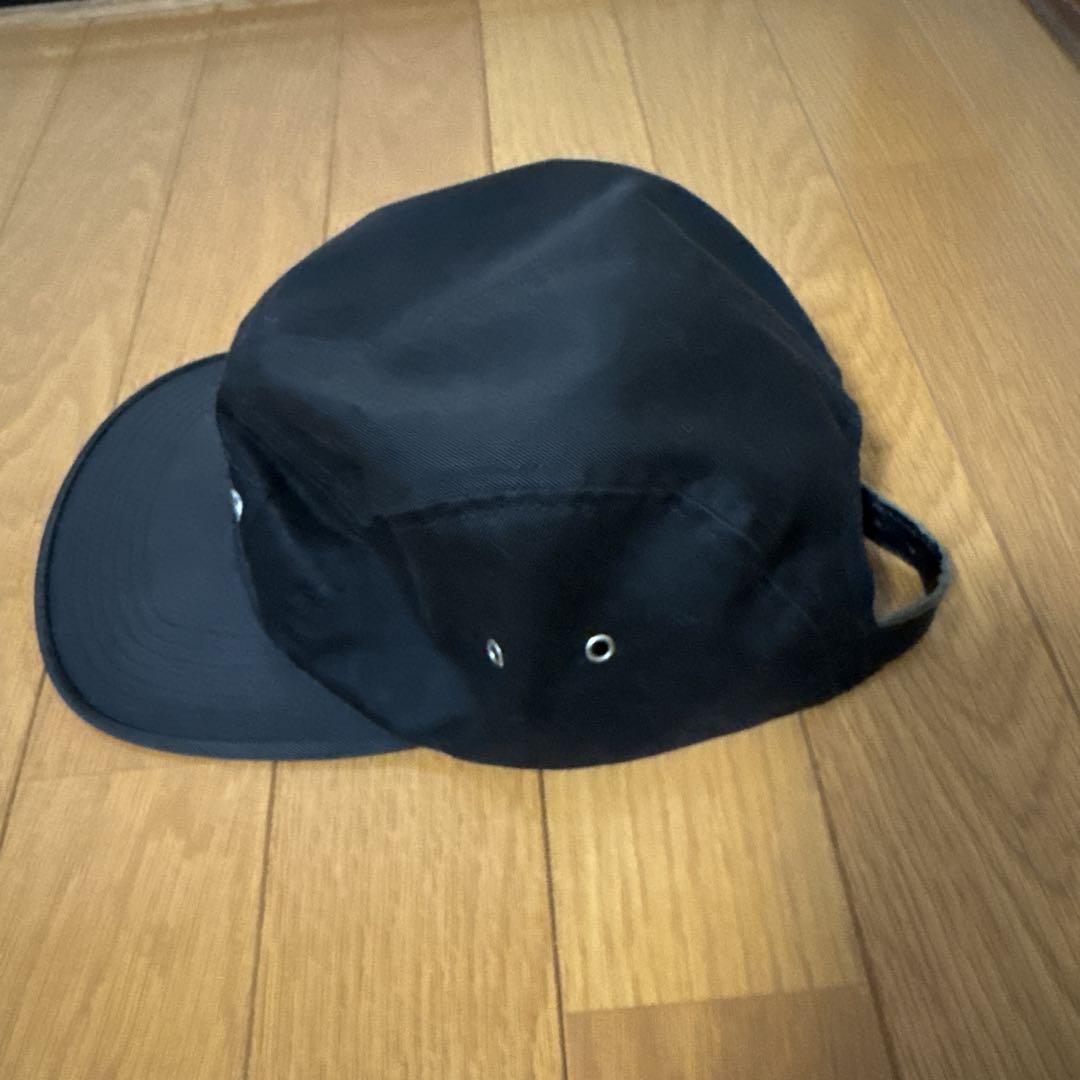 Supreme 黒 キャップ 調整可能 帽子