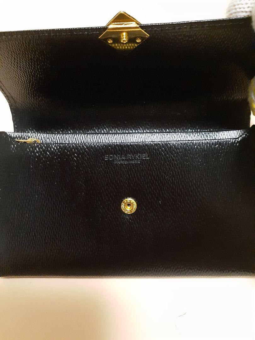 新品未使用・箱付き】SONIA RYKIEL ソニア リキエル 長財布 黒