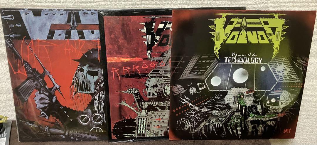 Voivod 1st.2nd.3rd.3枚セット　全てオリジナル盤