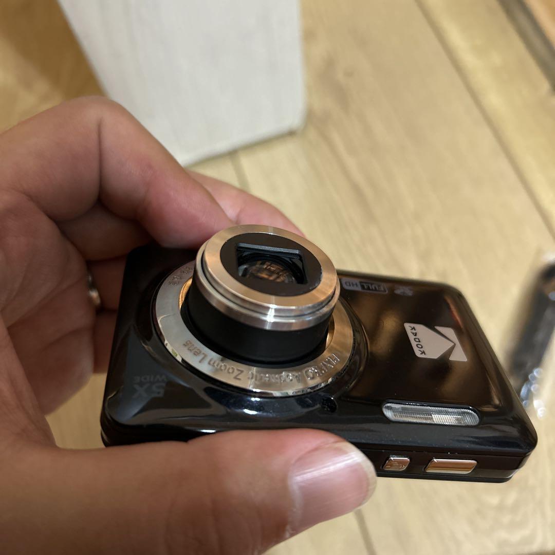 Kodak PIXPRO FZ55 デジタルカメラ 5倍ズーム フルHD 黒