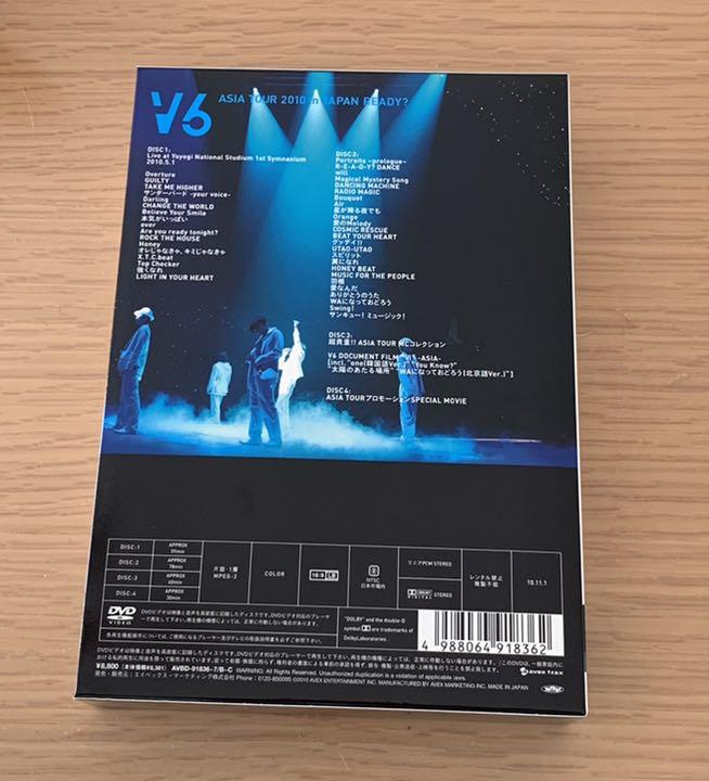 ミュージック V6/ASIA TOUR 2010 READY? live DVD