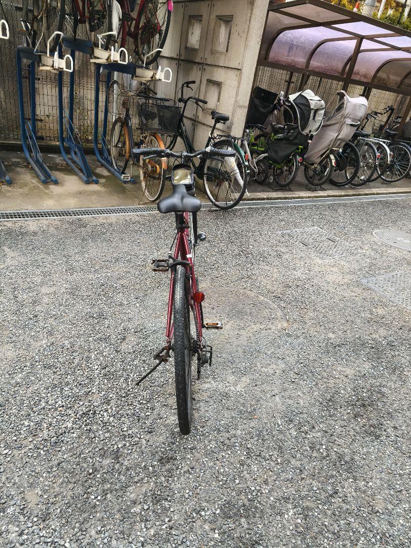 クロスバイク レッド 26インチ