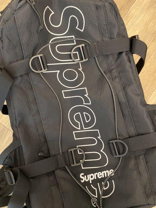 Supreme 18awリュック・バックパック Supreme 黒 バックパック 18aw