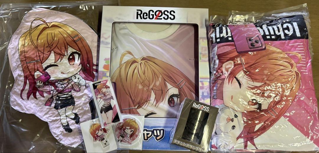 リグロス gigo限定 缶バッジ クッション アクスタ 一条莉々華