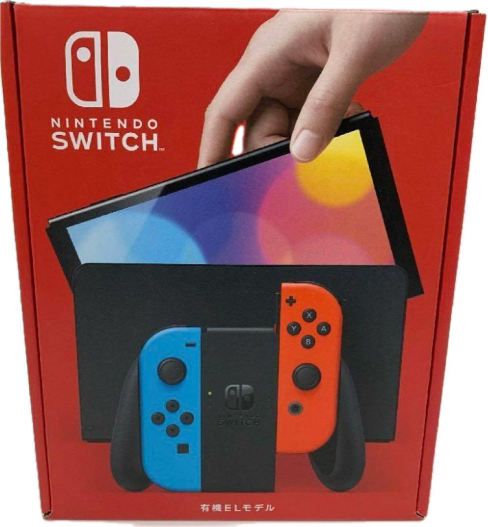 中古Nintendo Switch 有機ELモデル ホワイト/ネオンカラー