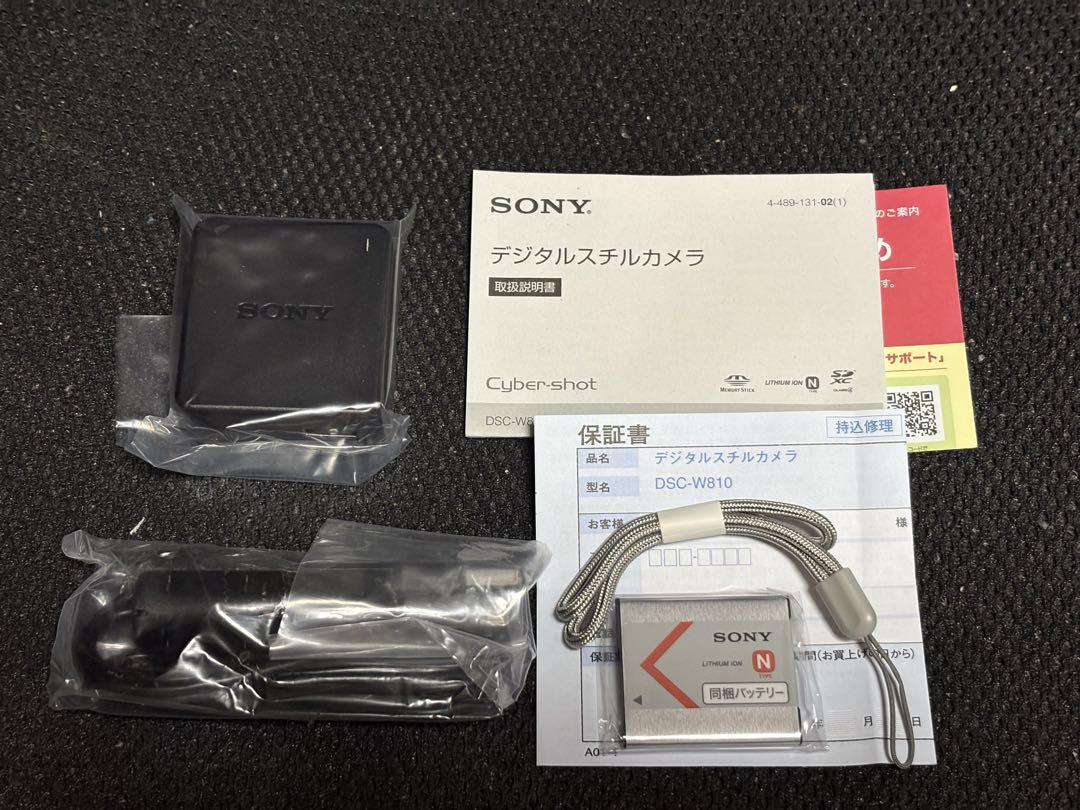 未使用 SONY DSC-W810 Cyber-Shot デジタルカメラ