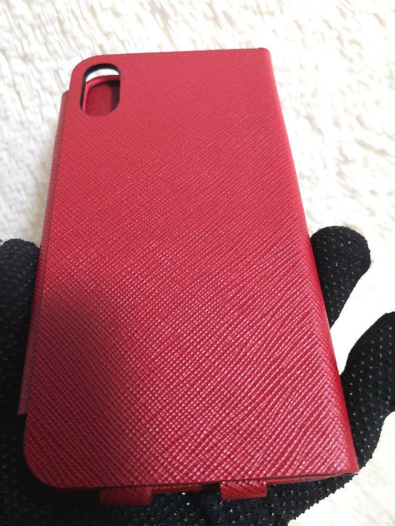 【未使用】PRADA プラダ iPhone X/XS 手帳型 スマホケース
