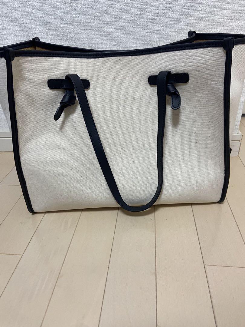美品GIANNI CHIARINI Panna-Safari トートバッグ