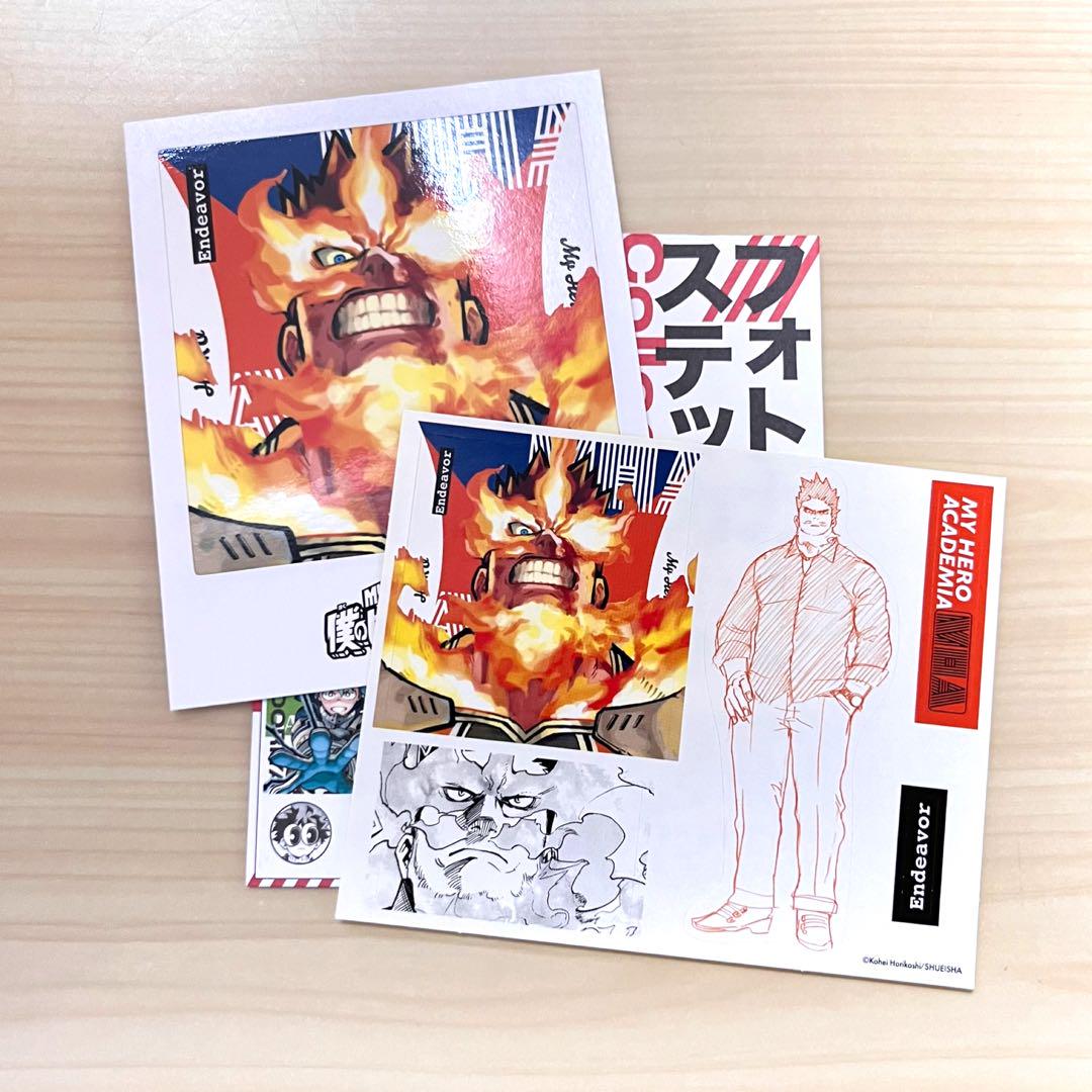 ヒロアカ展 ホークス エンデヴァー フォトカード - メルカリ