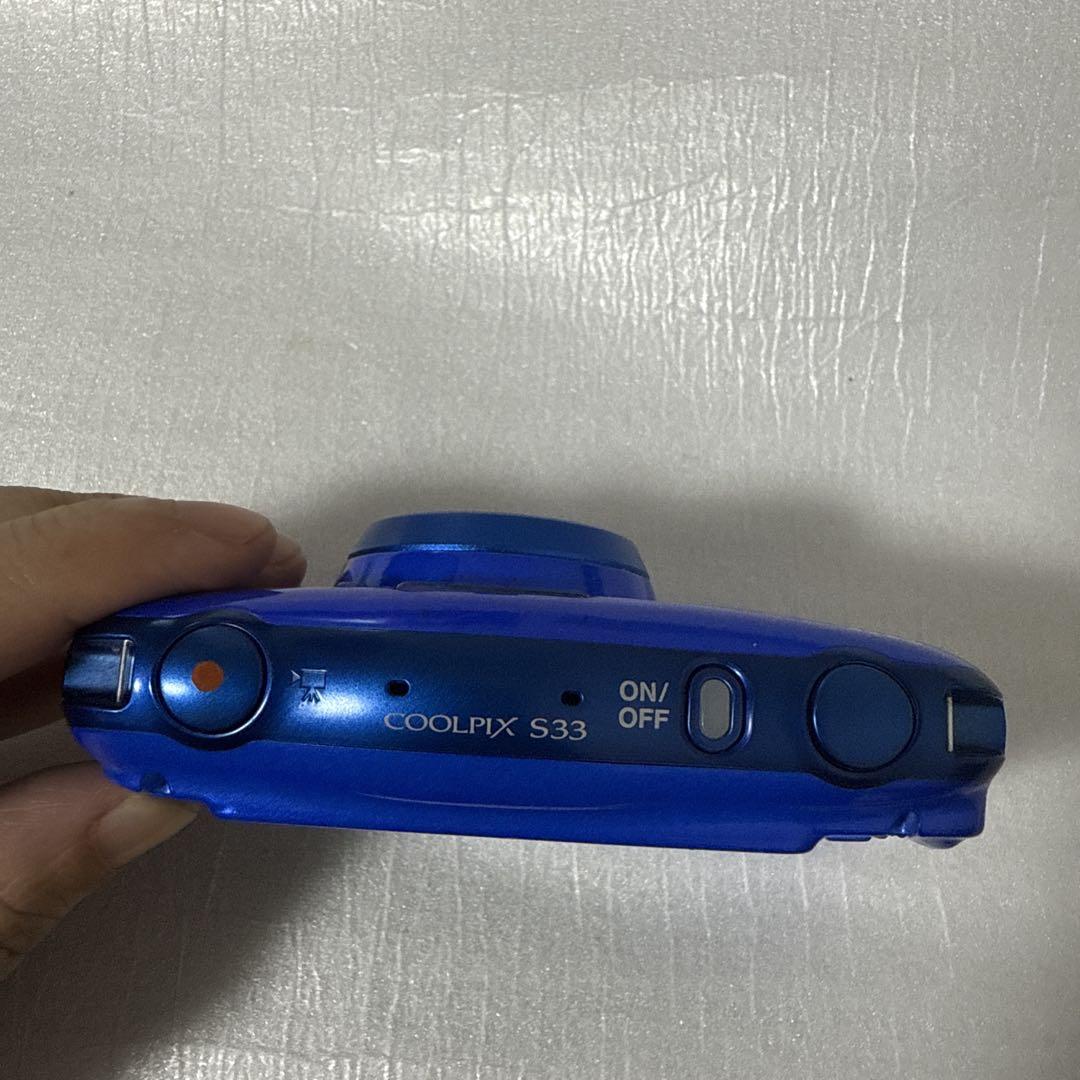 ❗️激安価格❗️デジカメ　本体　Nikon Coolpix S33