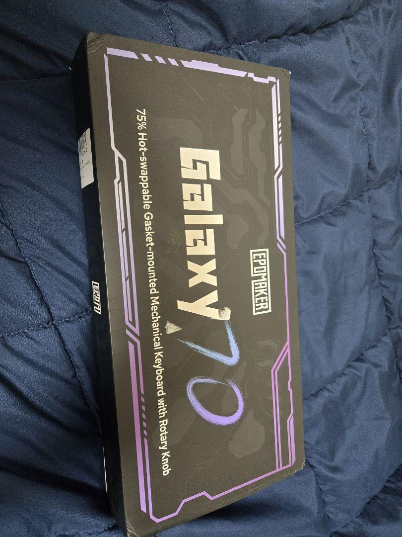 EPOMAKER Galaxy70　black-pink Black