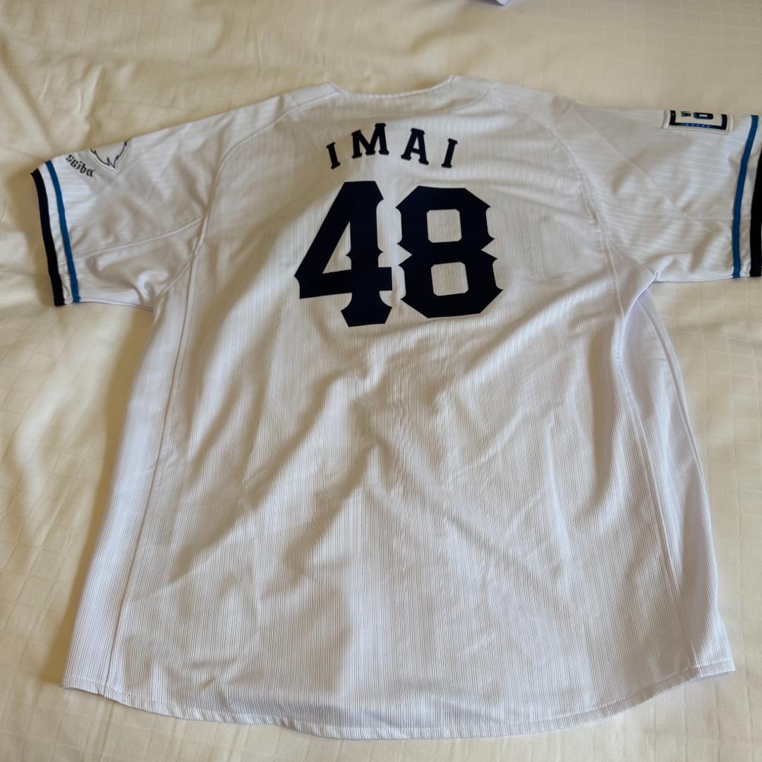 埼玉西武ライオンズ #48 今井達也 ホームユニフォーム - メルカリ