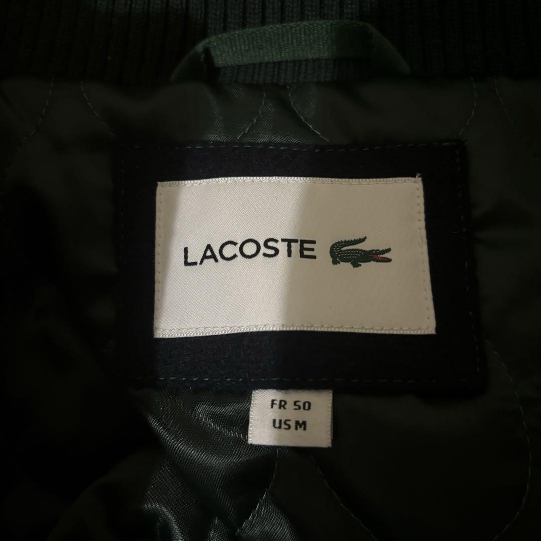 LACOSTE ラコステ　ウールブレンドスタジアムジャケット