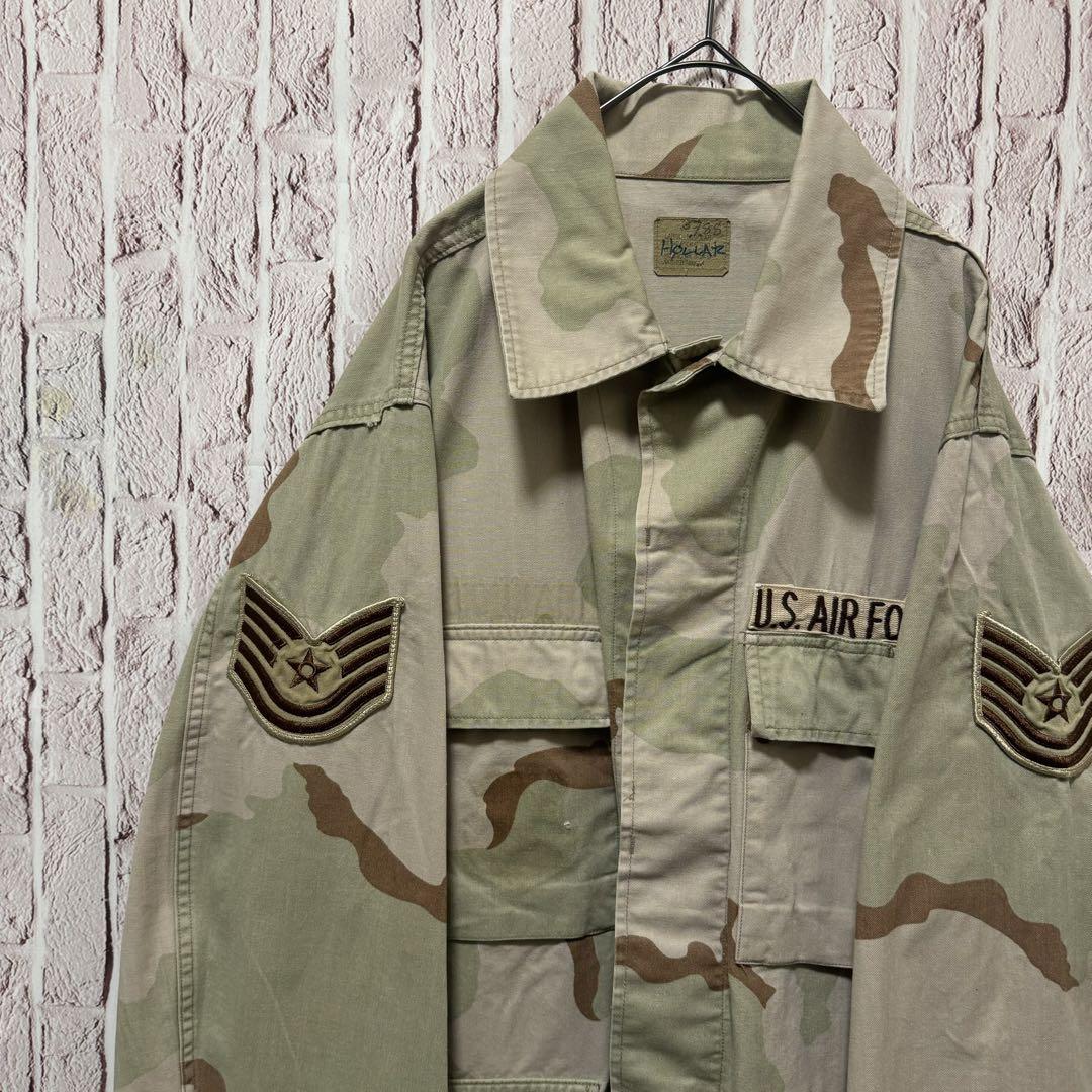 USA製 B.D.U ミリタリージャケット U.S.AIR FORCE 迷彩柄