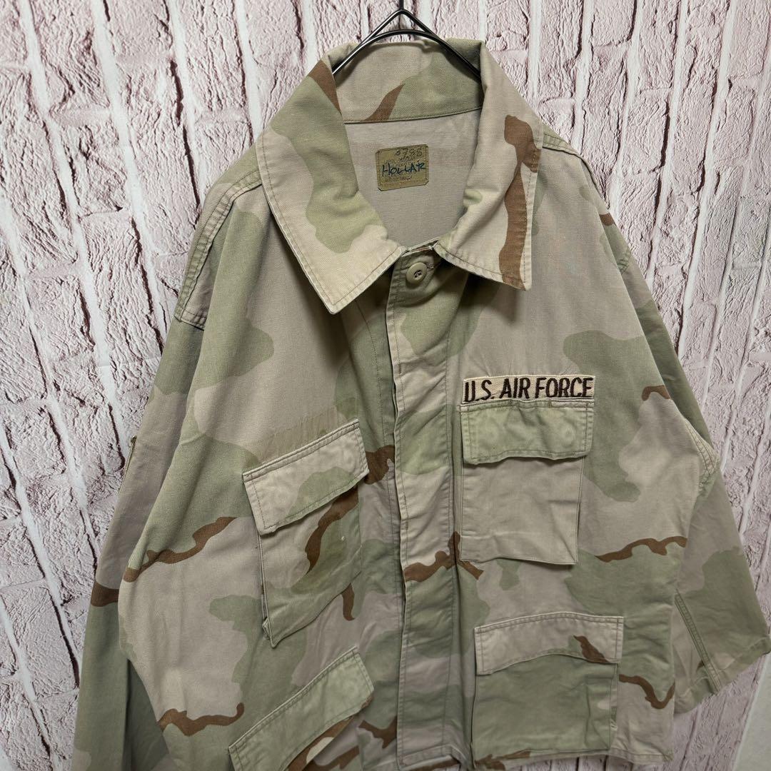 USA製 B.D.U ミリタリージャケット U.S.AIR FORCE 迷彩柄