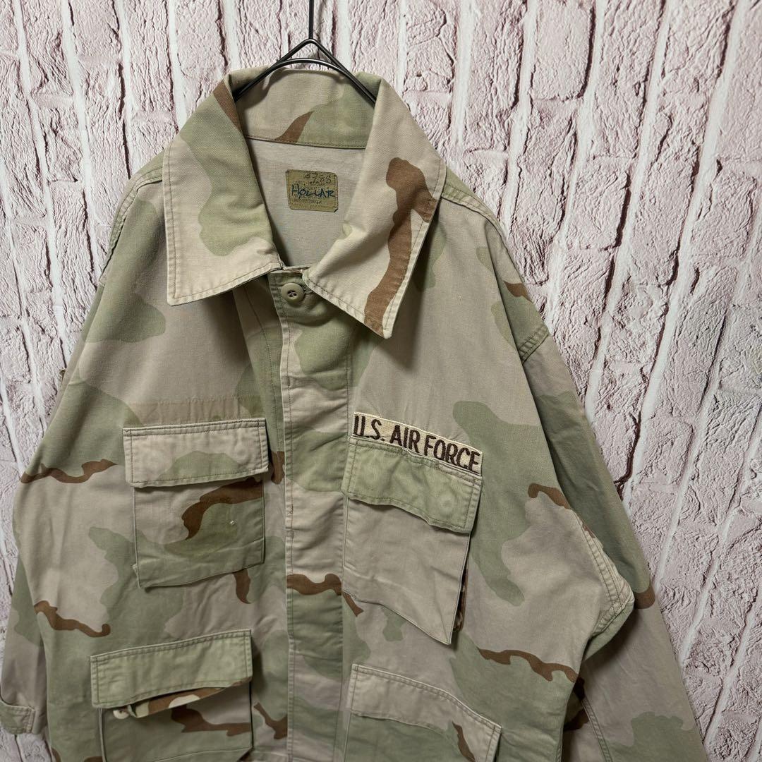 USA製 B.D.U ミリタリージャケット U.S.AIR FORCE 迷彩柄
