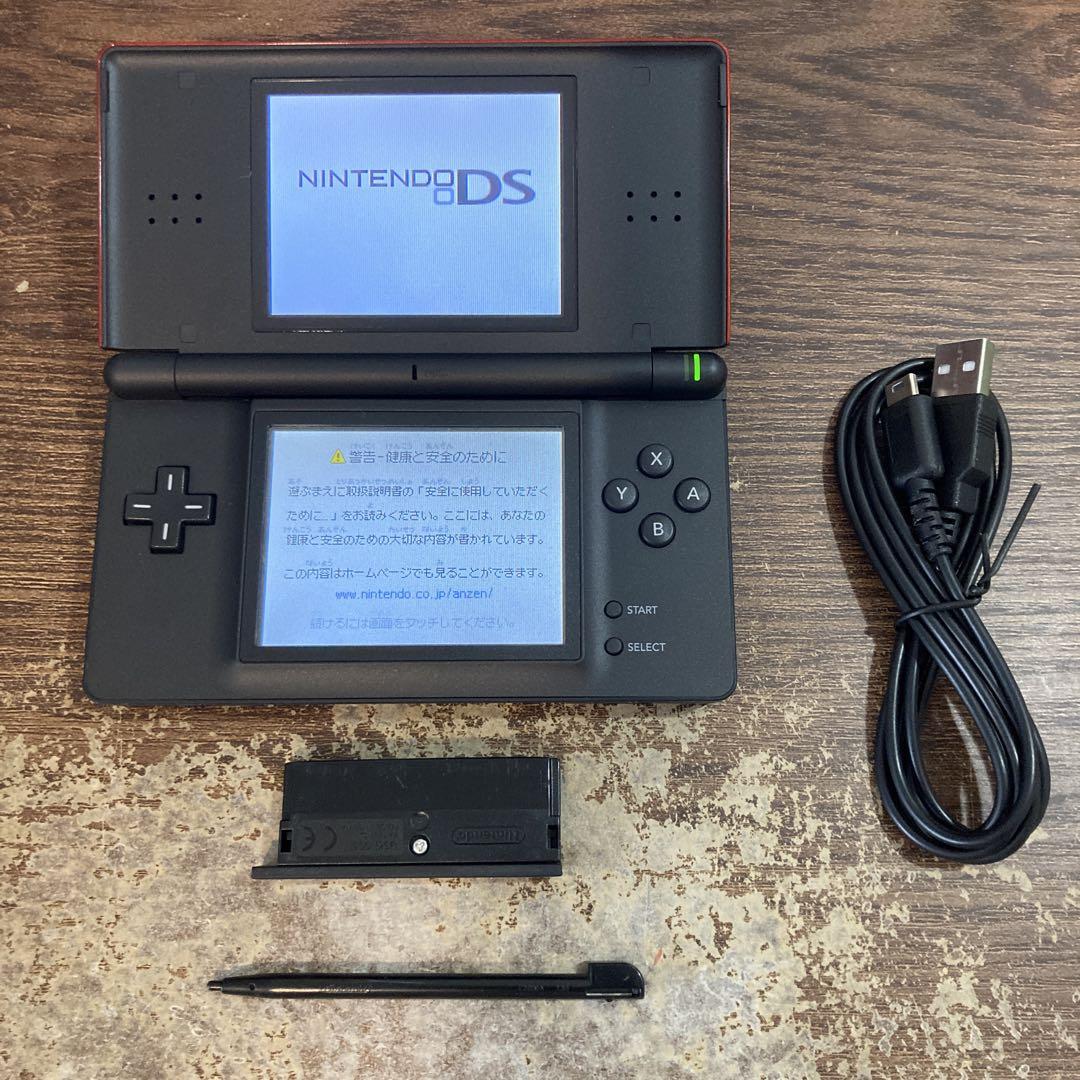 ☆超美品！☆Nintendo ニンテンドーDS Lite クリムゾンブラック