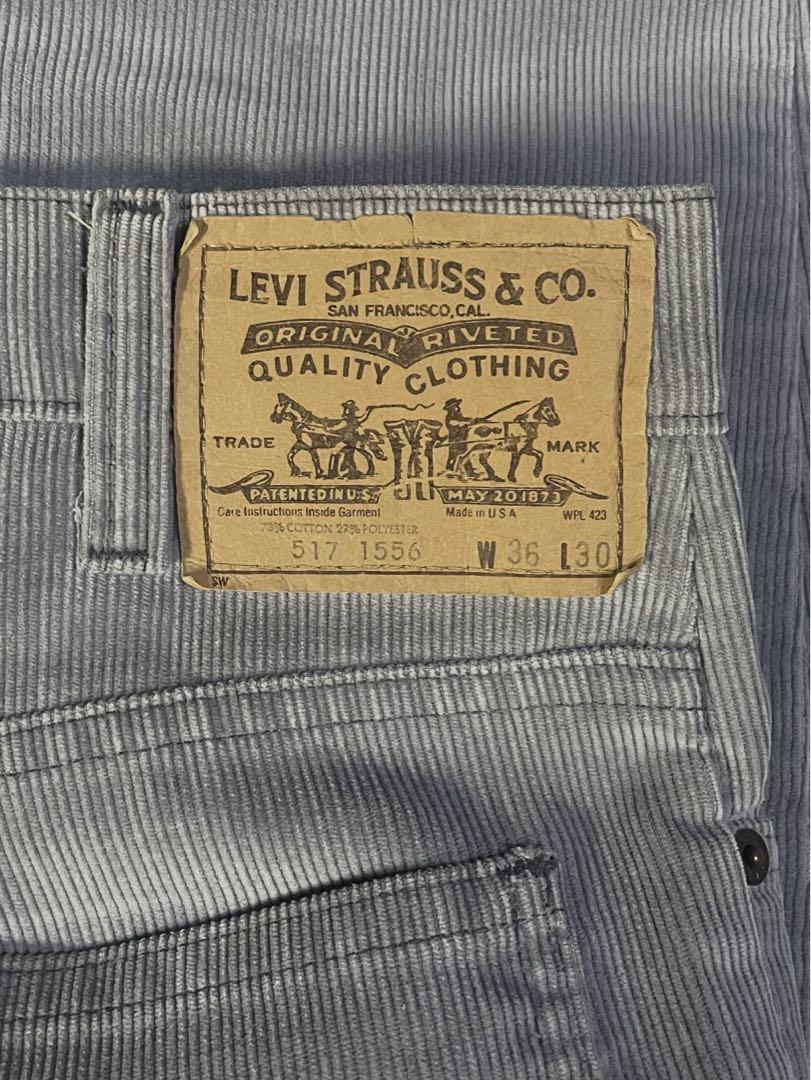 1980s Levi’s 517 コーデュロイ パンツ Size W36 L30