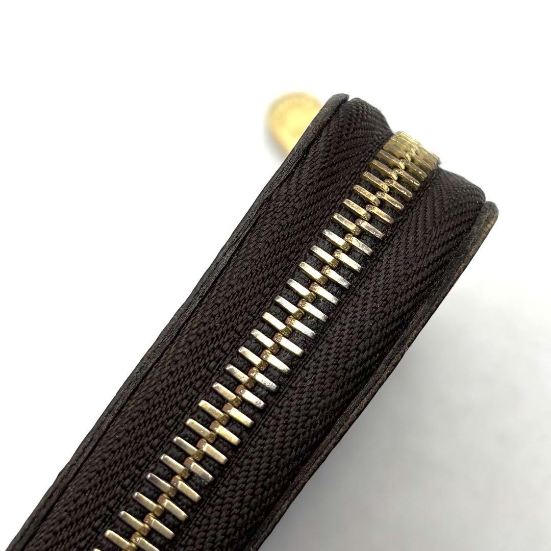 【美品】ルイヴィトン　ダミエエベヌ　ジッピーウォレット 長財布　財布　ダミエ