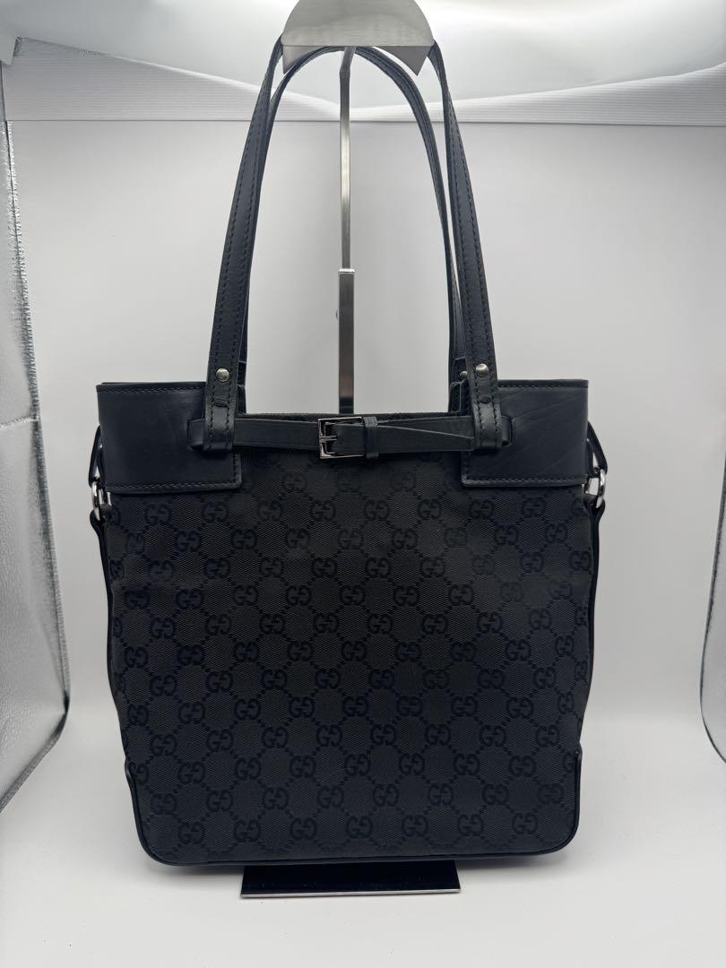 極美品　GUCCI グッチ GGキャンバス　ハンドバッグ　ショルダーバッグ