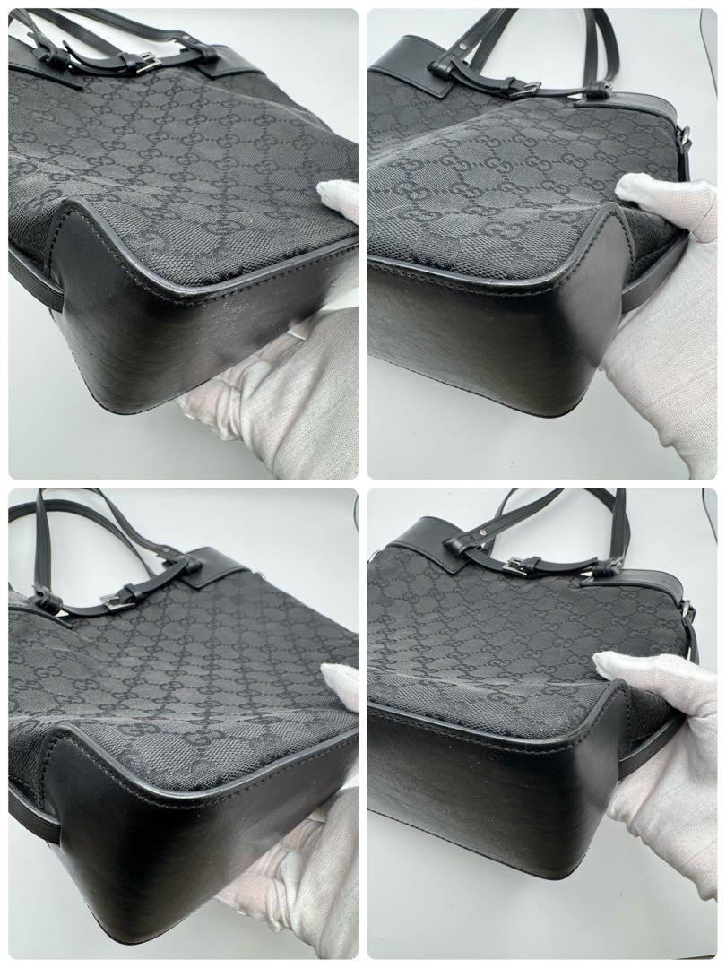極美品　GUCCI グッチ GGキャンバス　ハンドバッグ　ショルダーバッグ