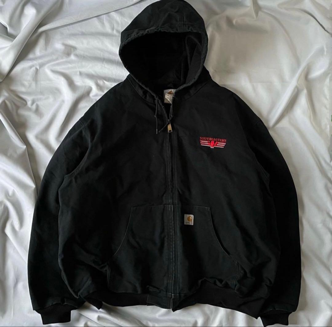 Carhartt アクティブジャケット　企業ロゴ入り