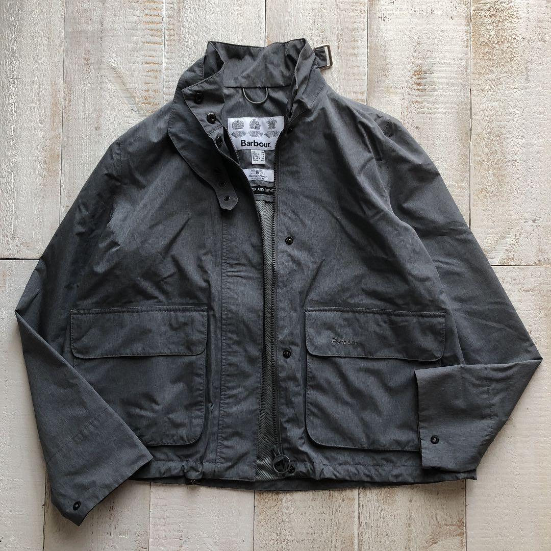 Barbour バブアー ナイロンジャケット グレー - メルカリ Barbour バブアー ナイロンジャケット グレー - メルカリ