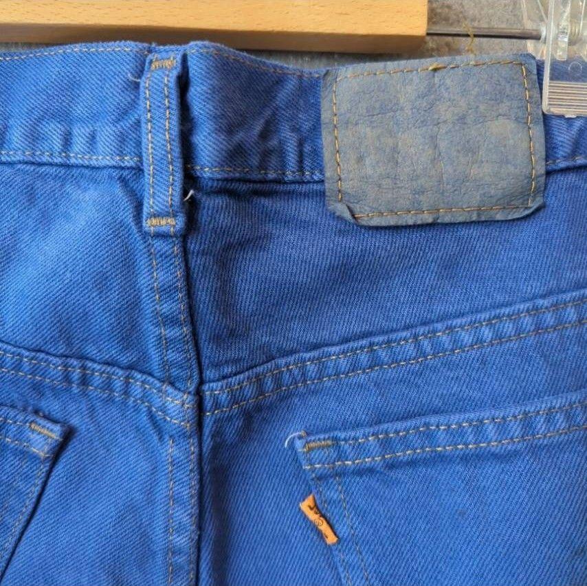 USA製 Levi's リーバイス501 染め加工 カラーデニムパンツ W33