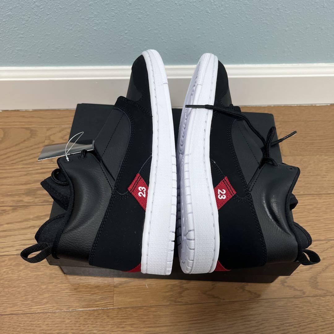 24㎝　Jordan ブラック/レッド ハイカットスニーカー 新品