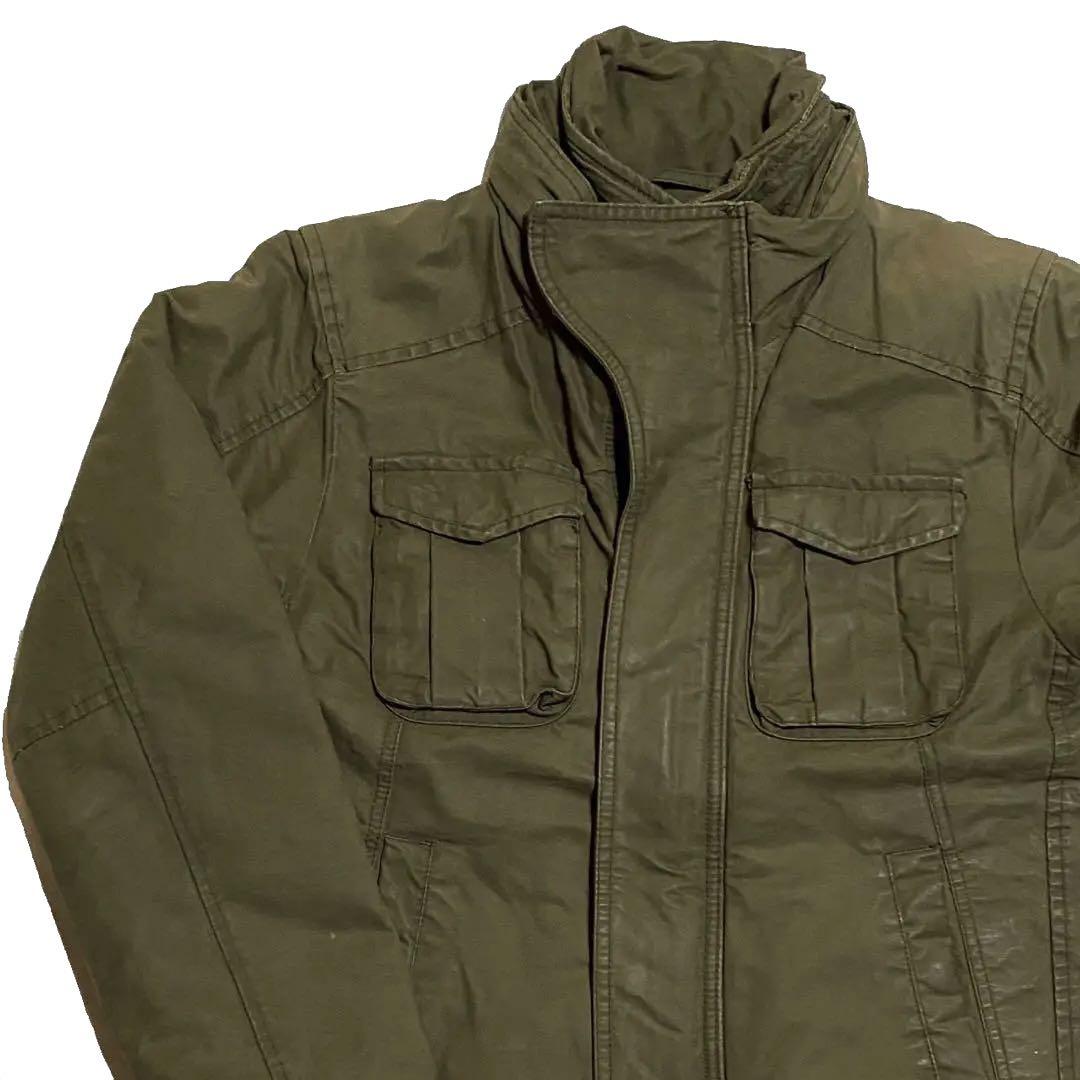 Scotch & Soda ミリタリージャケット S オイル加工 アウター