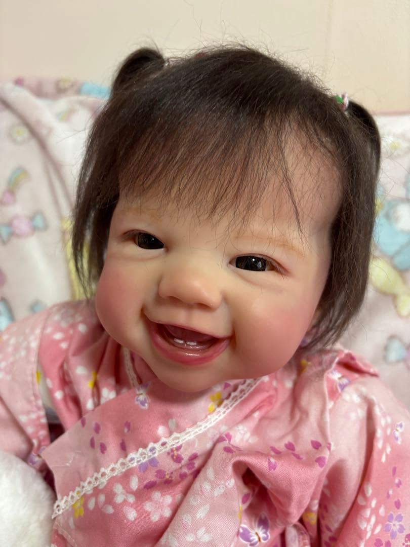 ⭐︎リボーンドール⭐︎ 笑顔が可愛い大きめのベビーちゃん。