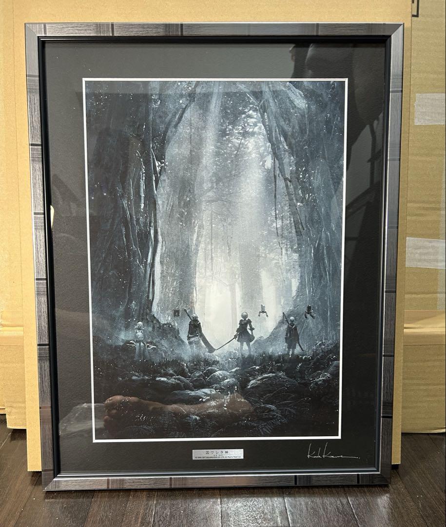 【完売品】額装付き高精彩アート『NieR Art「囚ワレタ絆」』 ニーアオートマタ NieR Art 囚ワレタ絆 複製原画 - メルカリ