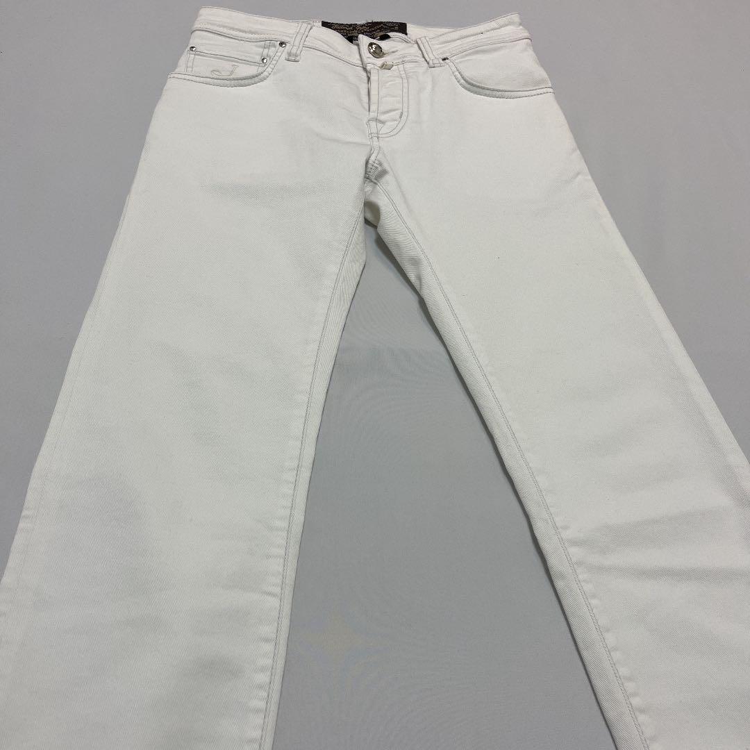 好評在庫あ 専用 ホワイト デニム ジーンズ ct7fL-m70440703629 JACOB COHEN ストレッチ 正規店新作