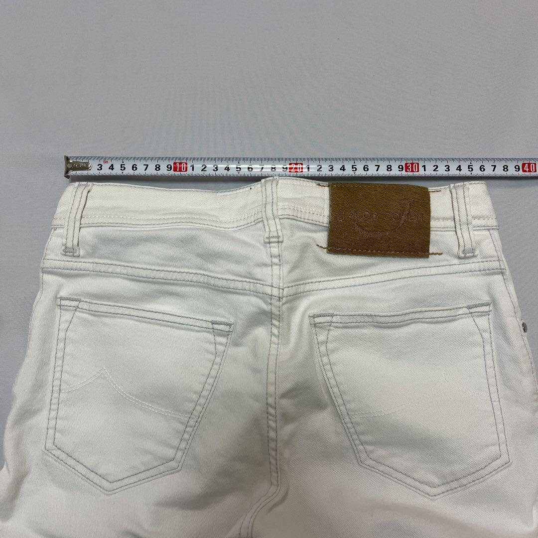 好評在庫あ 専用 ホワイト デニム ジーンズ ct7fL-m70440703629 JACOB COHEN ストレッチ 正規店新作