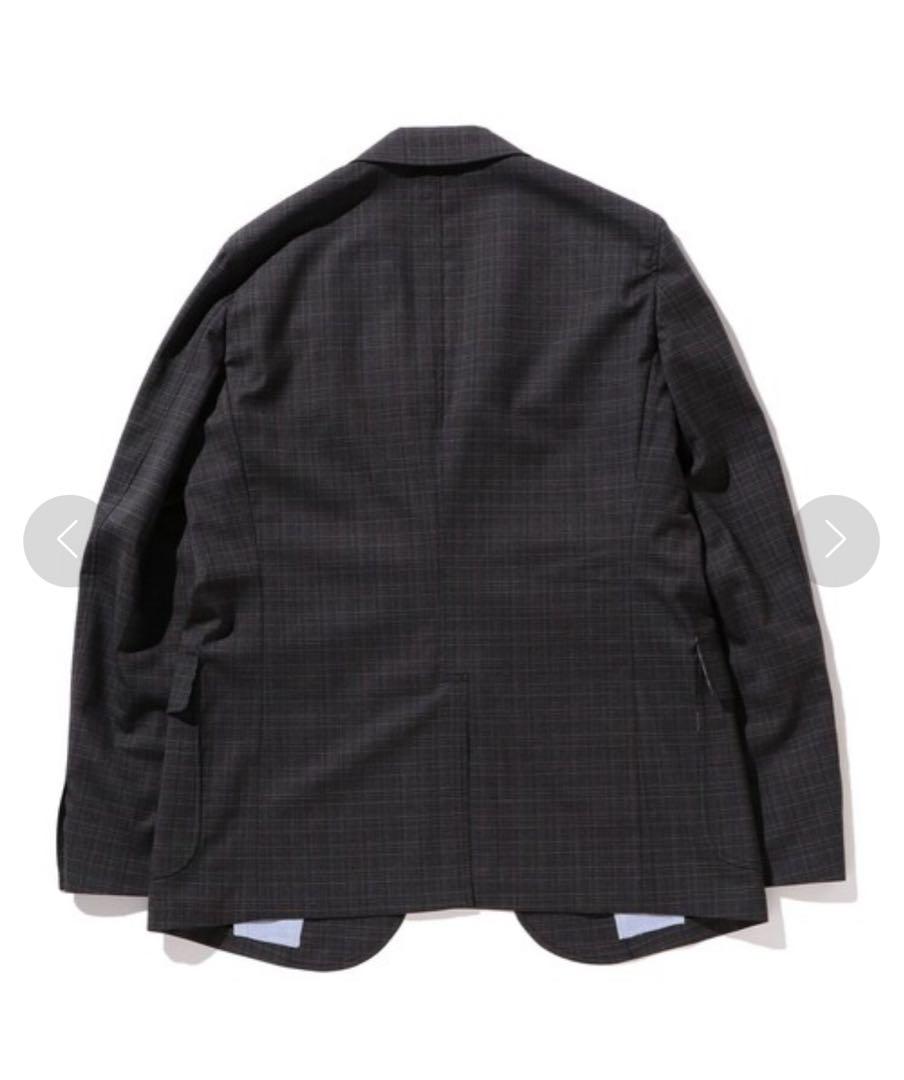 【最終】BEAMS PLUS / 3ボタン ウール チェック ジャケット