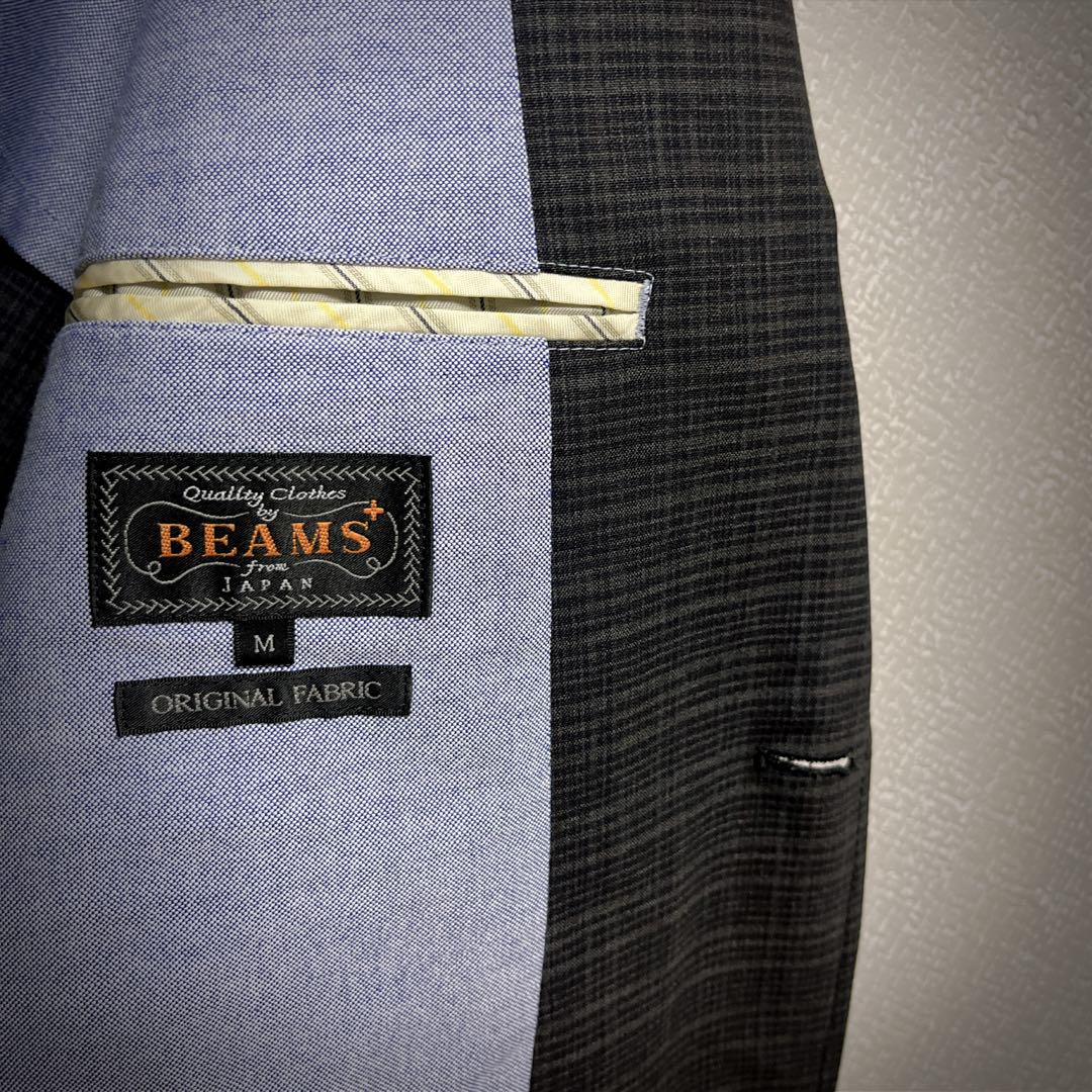 【最終】BEAMS PLUS / 3ボタン ウール チェック ジャケット