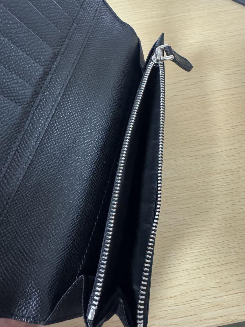現行品 Burberry バーバリー 長財布 レザー