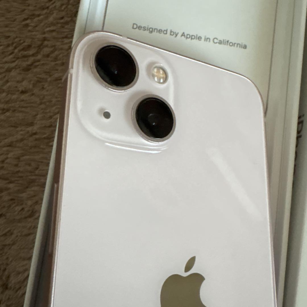 iPhone13 ピンク　128GB SIMフリー　付属品あり