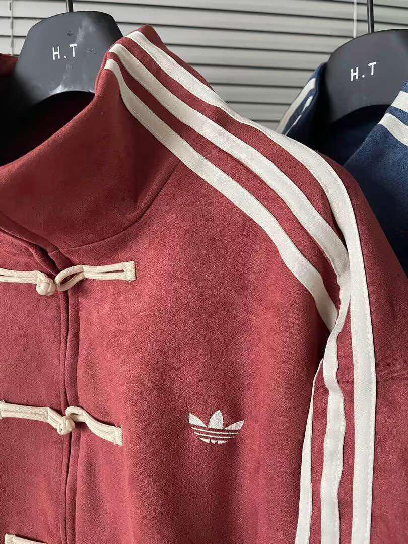 adidasアディダス 中国限定 蛇年トラックジャケット レッド M