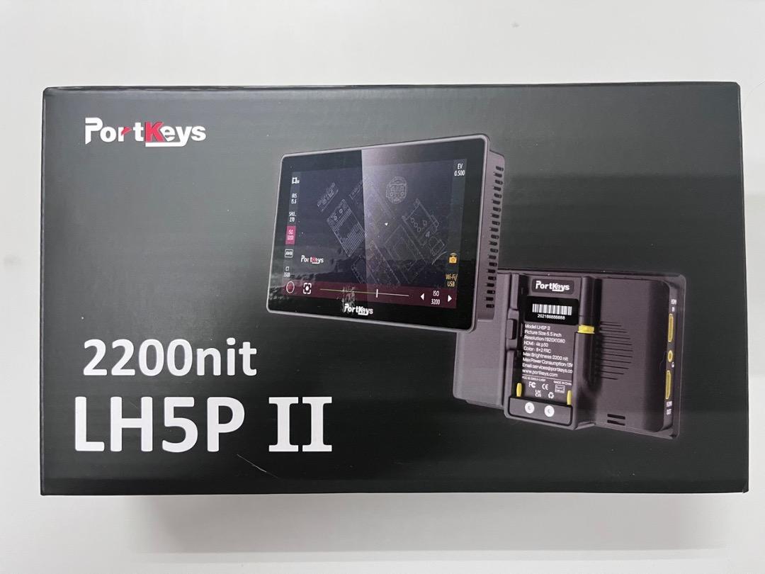 PortKeys LH5PII 撮影モニター 5.5インチ 4K サンフード