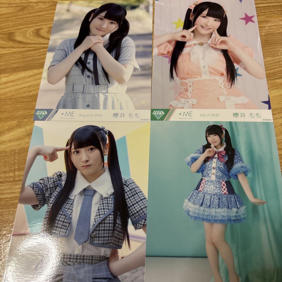 最高の 生写真 ≠ME 櫻井もも メルカリ - アイドル