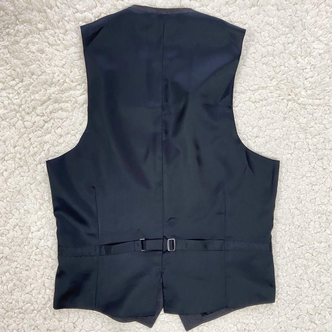【美品】スーツセレクト 3ピースセットアップスーツ
