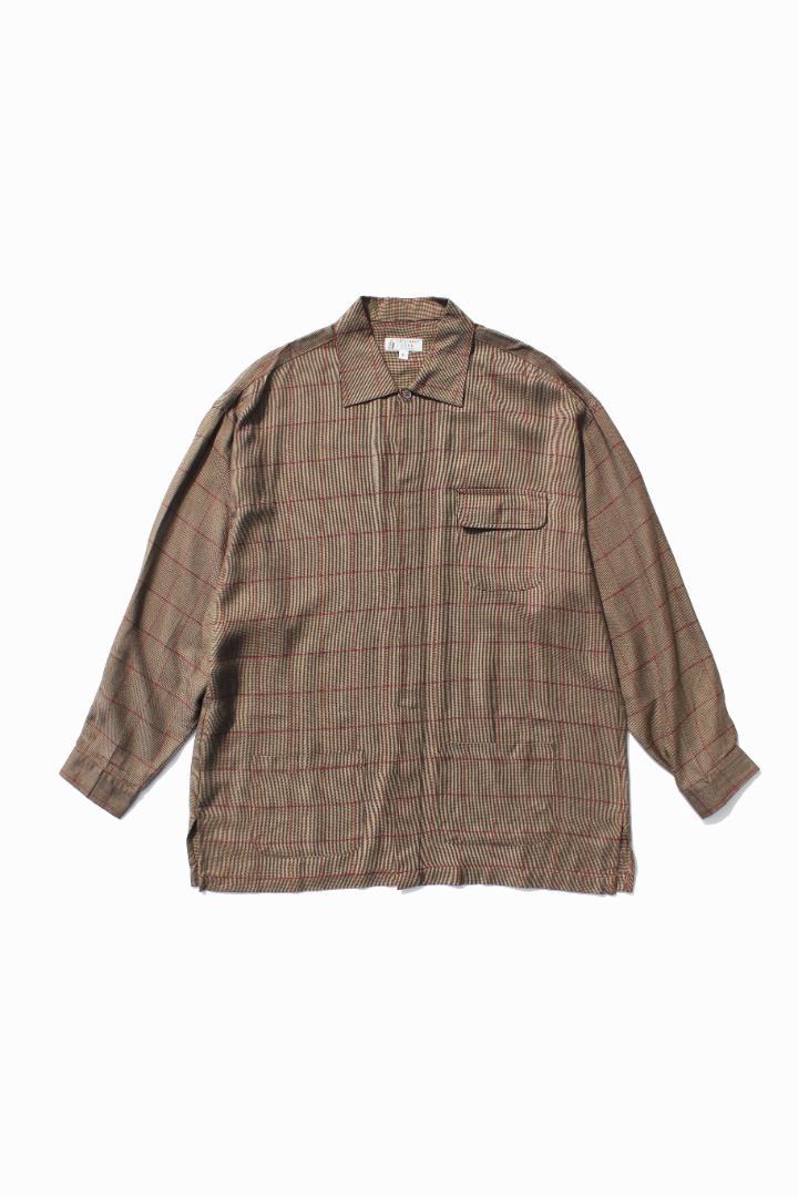 美品 古着 70年代 ヴィンテージ チェック シャツ アメリカ製 XL