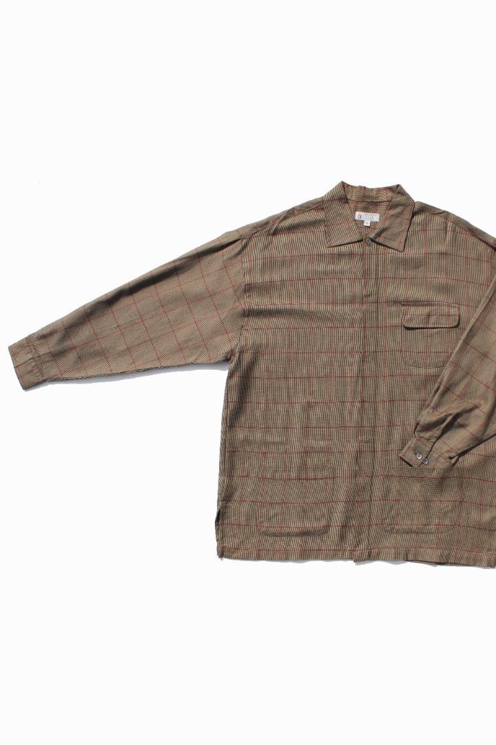 美品 古着 70年代 ヴィンテージ チェック シャツ アメリカ製 XL