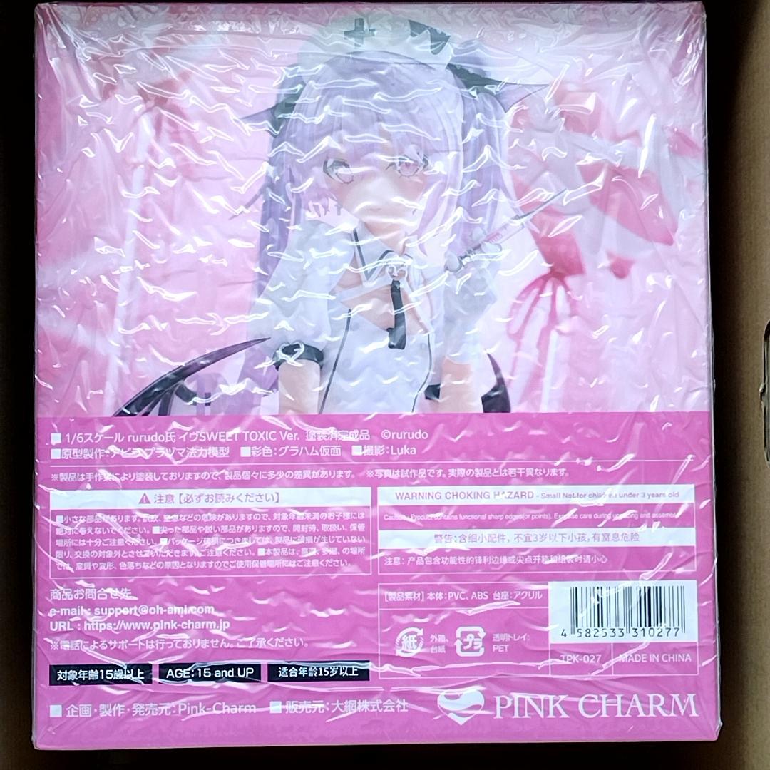 rurudo氏 「イヴSWEET TOXIC_Ver.」 1/6 フィギュア Amazon.co.jp: [Pink・Charm] rurudo氏 イヴ SWEET TOXIC Ver. 1