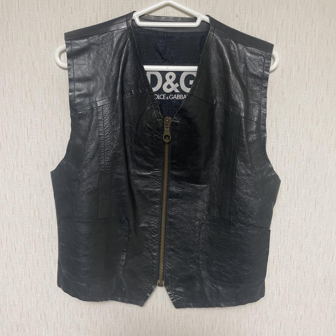 【D&G】　レザーベスト 楽天市場】レザーベスト メッシュ 通気 牛革ベスト 本革ベスト