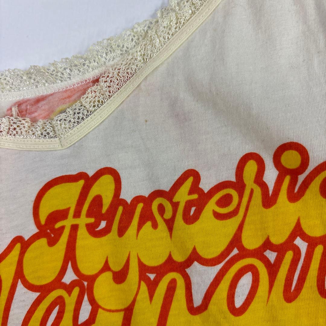 ヒステリックグラマー　キャミソール　フェアリーグランジ　古着女子　y2k