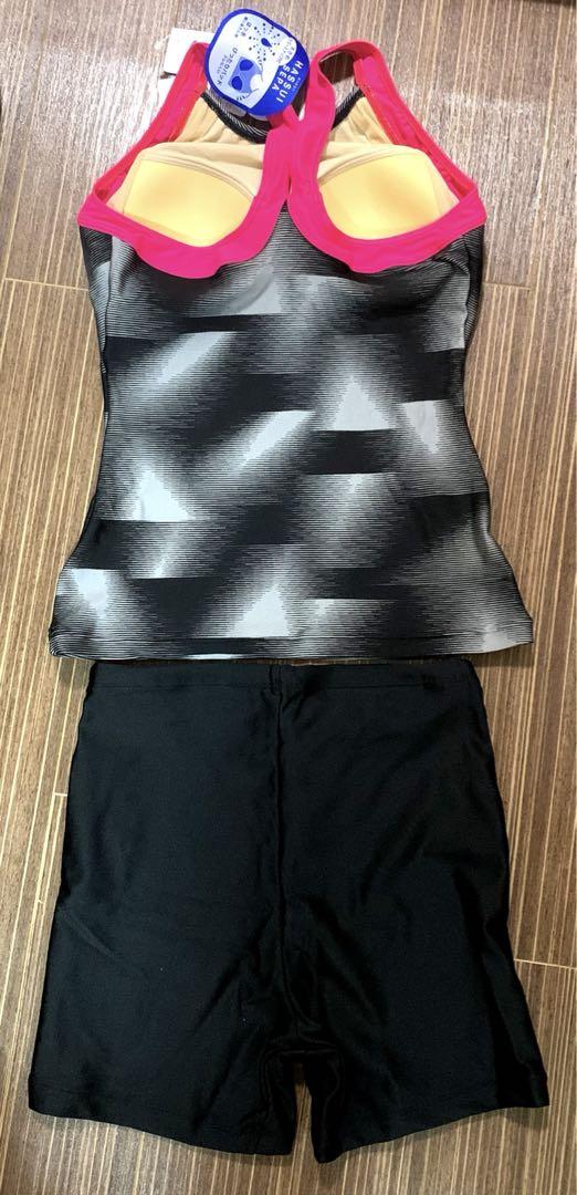 【新品未使用】arenaアリーナ フィットネス水着 セパレート M はっ水加工