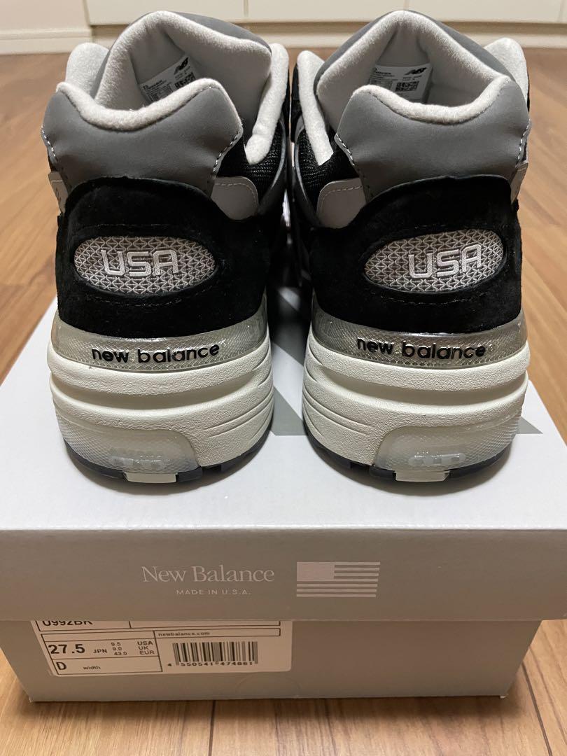 New Balance 新品未使用 U992BK 27.5cm 2025年製
